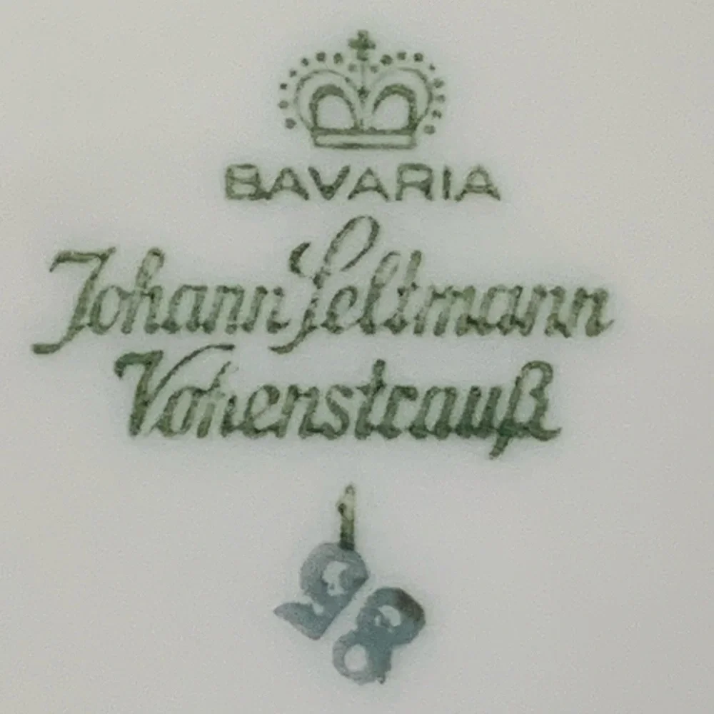 Johann Seltmann Vihenstrab porcelain plates from Germany